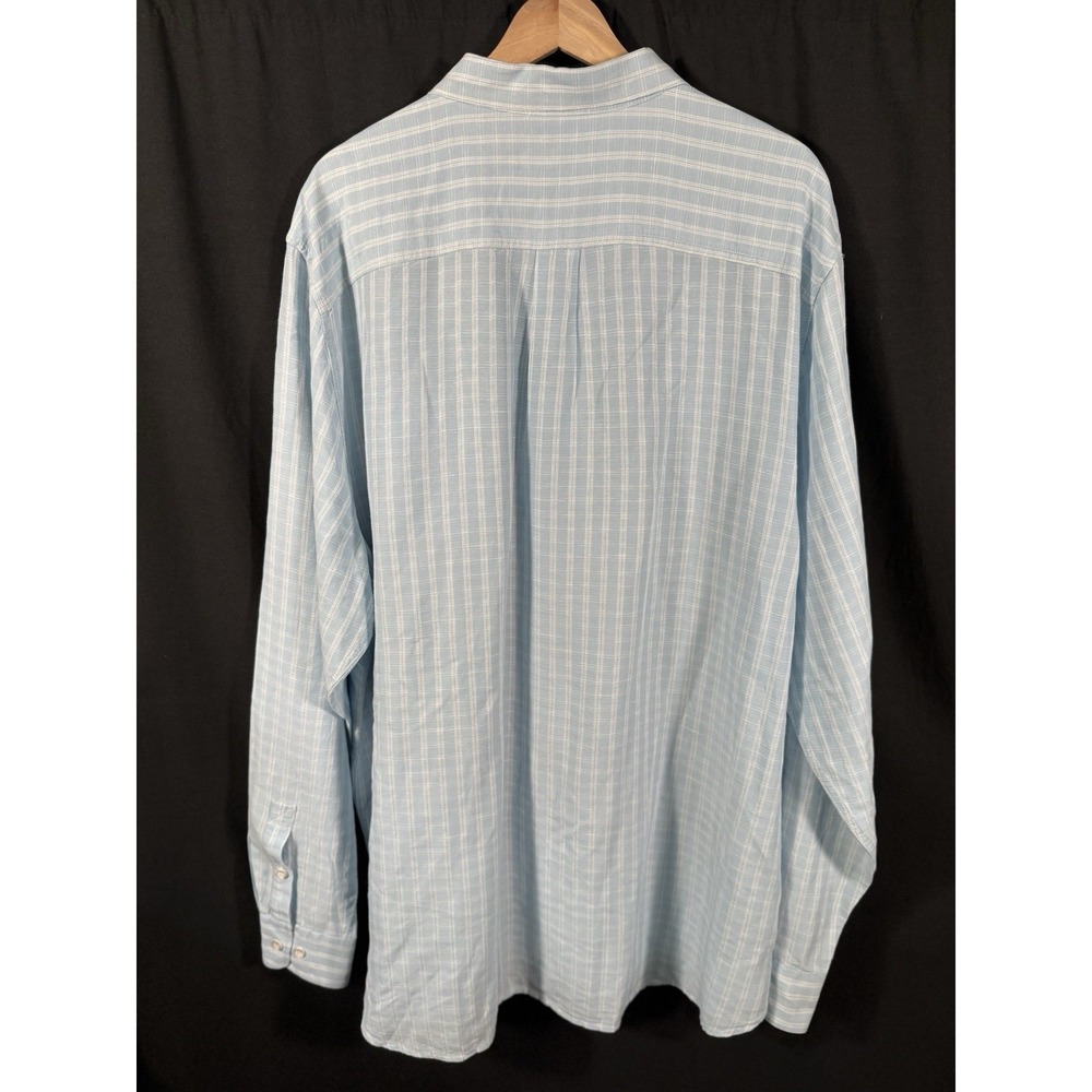 Tommy‎ Bahama Ventana Striped Linen Long Sleeve Flip Cuff Shirt Mens XXXLT - Picture 2 of 13
